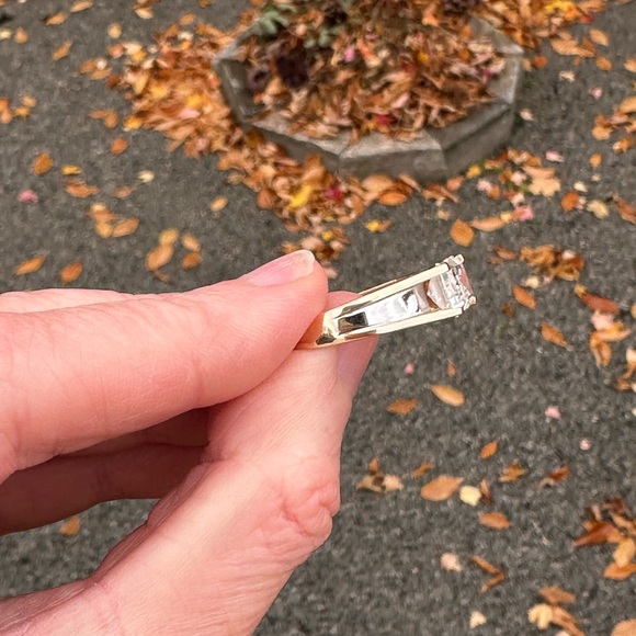 Diamonique Wedding Ring - Picture 7 of 7